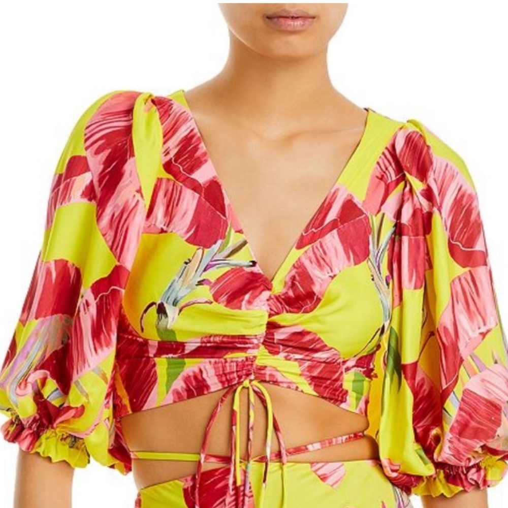 FARM Rio Lime Sweet Jungle Top